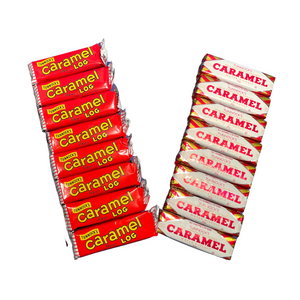 Tunnocks Caramel Logs & Caramel Wafers available in packs of 5 or 8. 