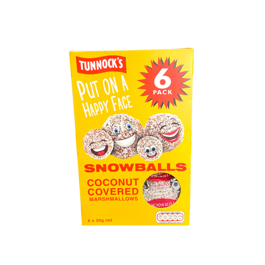 Tunnocks Snowballs - Coconut covered marshmallows. Famous Scottish Treat