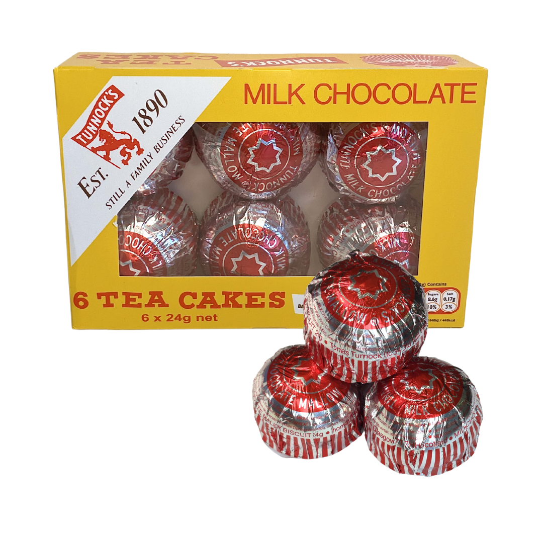tunnocks tea cakes milk chocolate covered marshmallow and shortbread biscuit